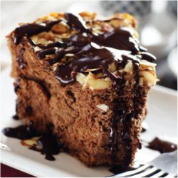 Chocolate Almond Angel Food