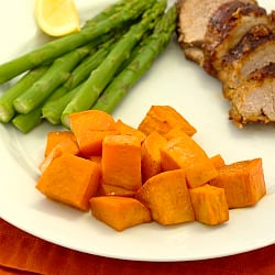 Honey Roasted Sweet Potatoes