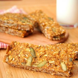 Pumpkin Spice Seed Bars