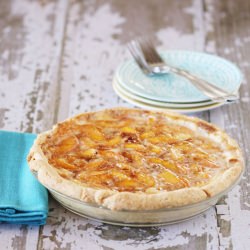 Peaches & Cream Pie