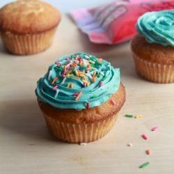 Vanilla Sprinkle Cupcakes