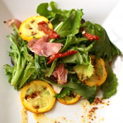 Grilled Courgette Salad