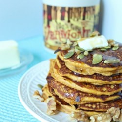 Pumpkin Protein Pancakes