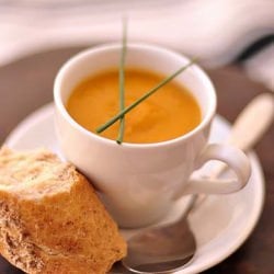 White Bean, Butternut and Kale Soup