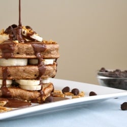 Banana S’mores Pancakes