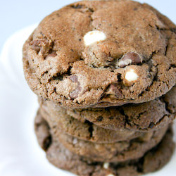 White Chocolate Mocha Cookies