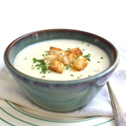 Cream of Potato-Leek Soup