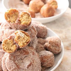 Rustic Pumpkin Donuts