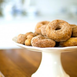 Baked Apple Spice Donuts