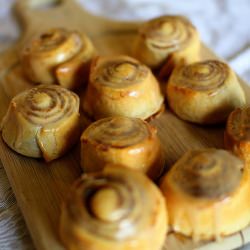 Pumpkin Cinnamon Rolls