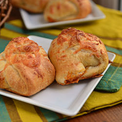 Chicken Enchilada Puffs