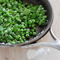 Parmesan Peas