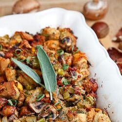 Sausage & Mushroom Stuffing