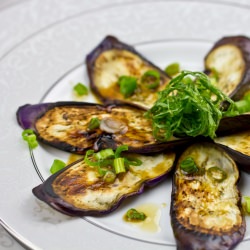 Eggplant with Sesame Ponzu Sauce