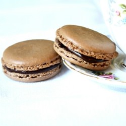 Chocolate Macarons
