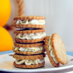 Meyer Lemon Sandwich Cookies