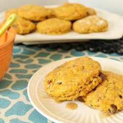 Pumpkin Chocolate Chip Scones