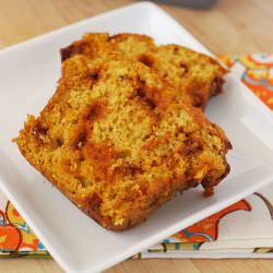 Pumpkin Cinnamon Chip Bread