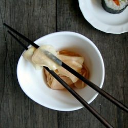 Homemade Pickled Ginger