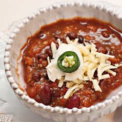 Pumpkin Turkey Chili