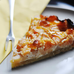 Quince Caramel Tart