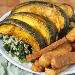Maple Curry Acorn Squash