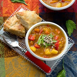 Pumpkin & Patty Pan Stew