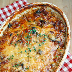 Pancetta & Porcini Potato Gratin