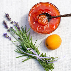Apricot Jam with Lavender