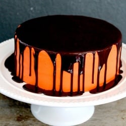 Chocolate Pumpkin Cake