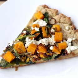 Butternut Squash Goat Cheese Pizza
