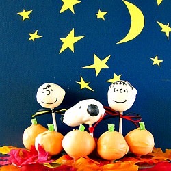 Charlie Brown Cake Pops