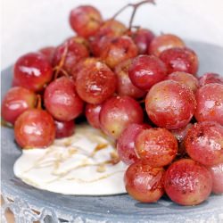Roasted Grape with Greek Yogurt