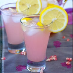 Pomegranate & Lemon Spritzer