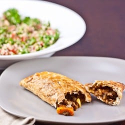 Moroccan Carrot and Lentil Pasties