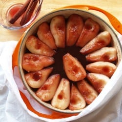 Tarte Tatin Aux Poires Et Vin
