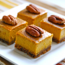 Pumpkin Cheesecake Squares