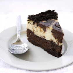 Brownie Swirl Cheesecake
