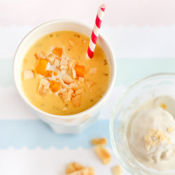 Mango, Coconut & Sago Milkshake