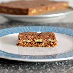 Pecan Coffee Cheesecake Bars