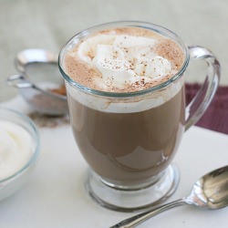 Salted Caramel Hot Chocolate