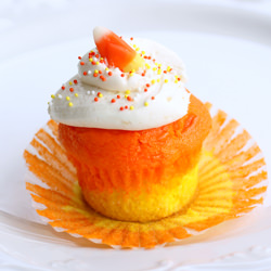 Candy Corn Cupcakes