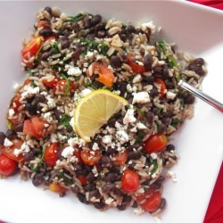 An Easy Bean & Rice Dish