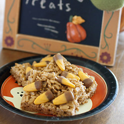 Pumpkin Spice Crispy Treats