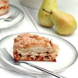 Pear-Cinnamon Chip Coffee Cake