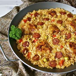 Arroz con Pollo y Chorizo