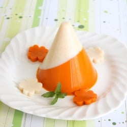 Carrot Juice and Soy Milk Jelly