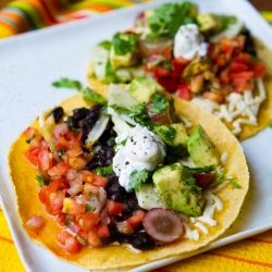 Vegan Tacos, Cilantro Jicama