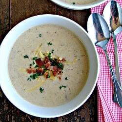 Bacon, Potato & Leek Soup