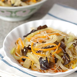 Stir-fried Chayote With Vermicelli